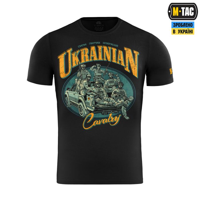 M-Tac футболка Ukrainian Cavalry Black