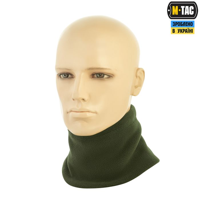 M-Tac шарф-труба Elite короткий з затяжкою фліс (320г/м2) Army Olive