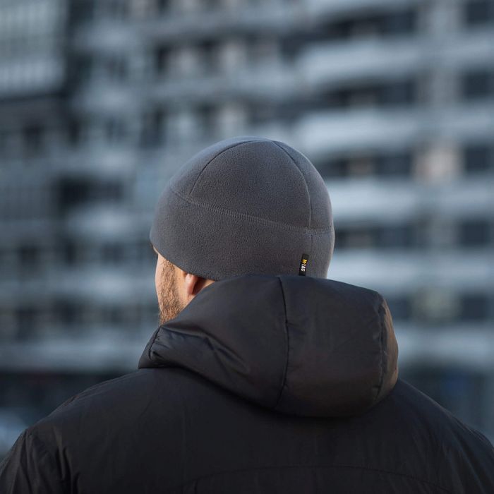 M-Tac шапка Watch Cap Elite фліс (320г/м2) Dark Grey