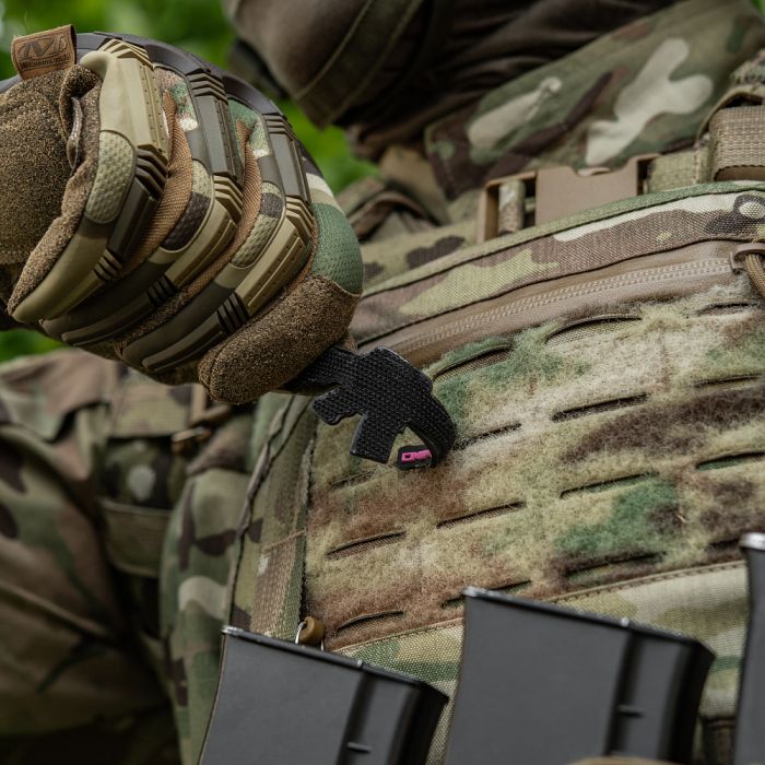 M-Tac нашивка M4A1 3D PVC Pink