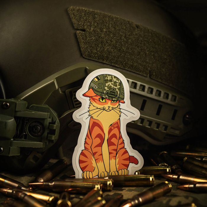 M-Tac наклейка Orange Cat
