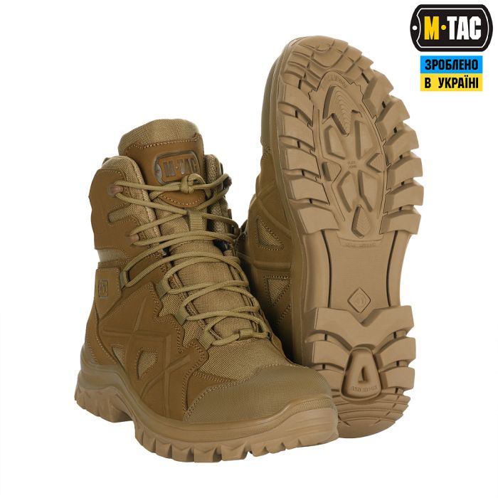 M-Tac черевики польові з утеплювачем Winter Cross Coyote