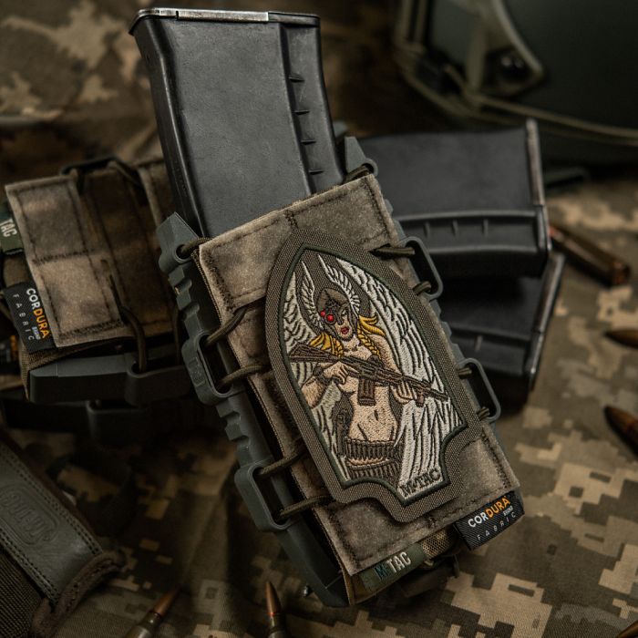 M-Tac нашивка Valkyrie (вишивка) Ranger Green