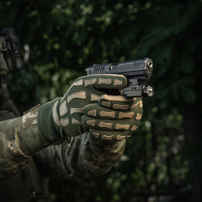 M-Tac рукавички Skeleton Nomex Olive/Coyote