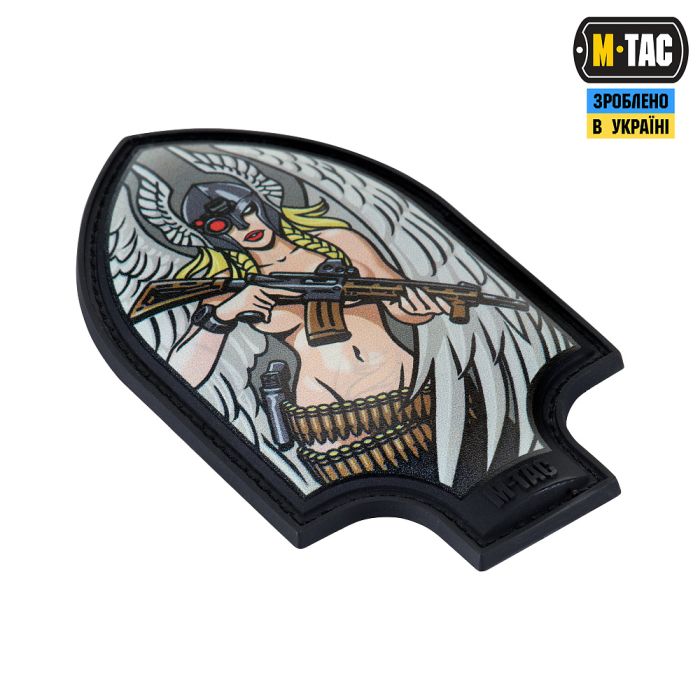 M-Tac нашивка Піка Валькірія PVC друк Black