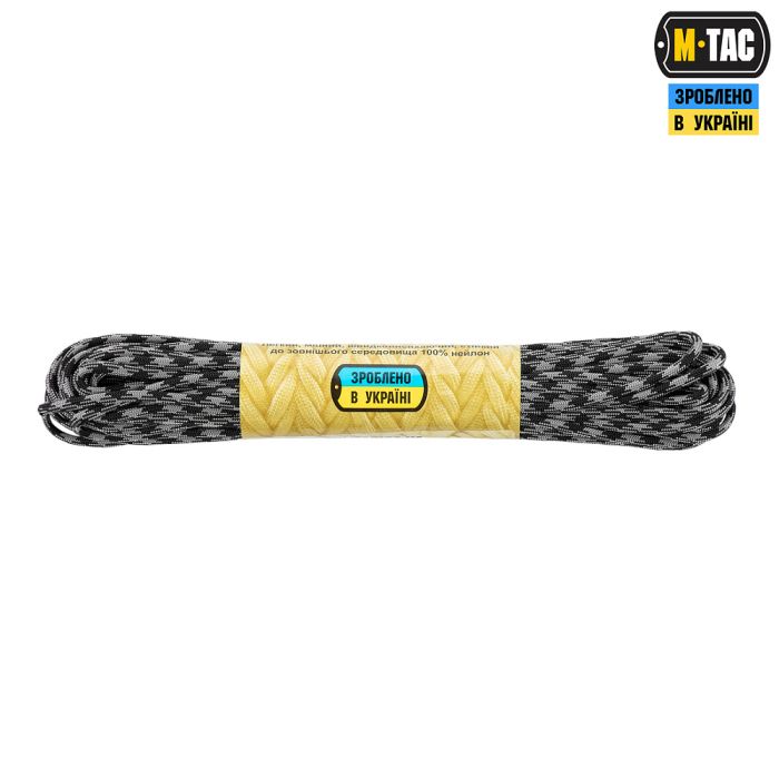 M-Tac паракорд 550 type III Black/Grey 15м
