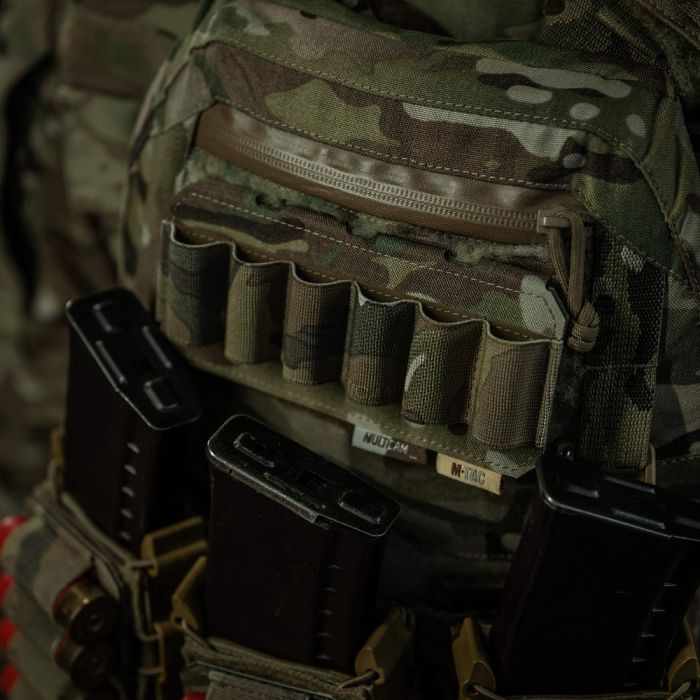 M-Tac підсумок для набоїв 12 калібру горизонтальний Laser Cut Multicam
