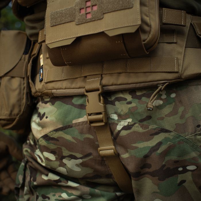 M-Tac Балістичний захист паху Groin Protection GEN.II 2 клас захисту (FMS) Coyote