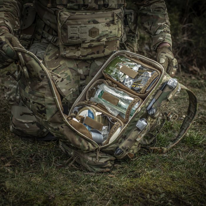 M-Tac наплічник бойового медика Elite Multicam