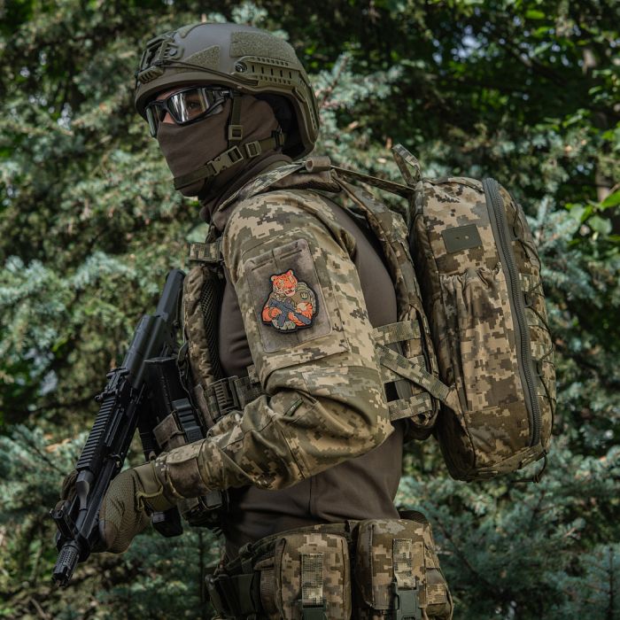 M-Tac нашивка Тигр загально військовий PVC