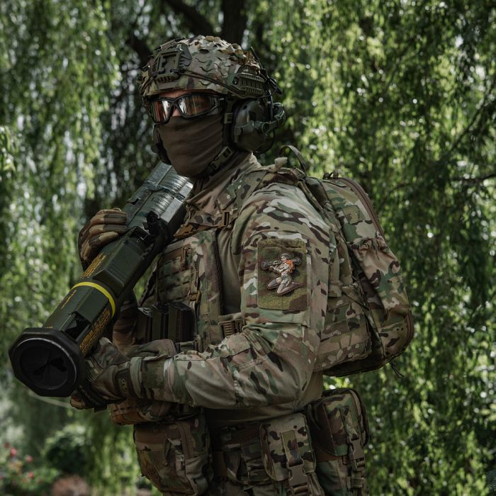 M-Tac нашивка Tactical girl №10 PVC Tattoo