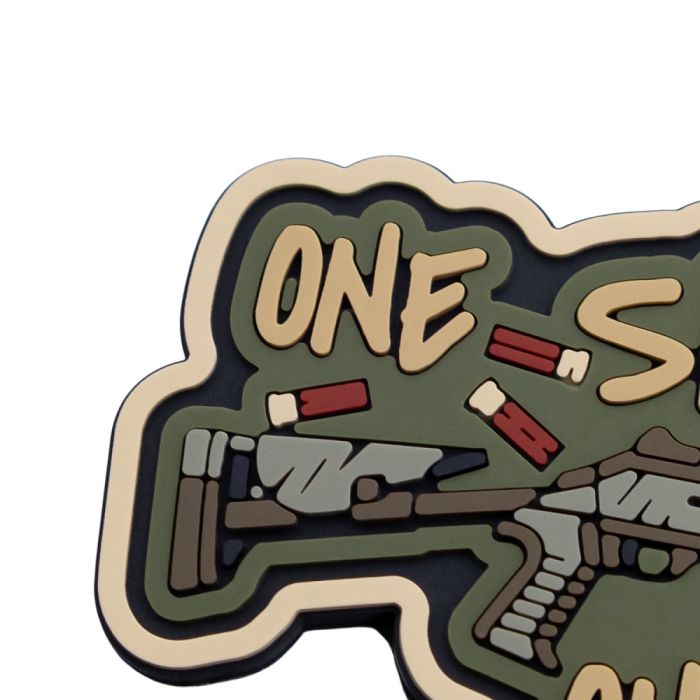 Brand Element нашивка One shot one drone (olive)