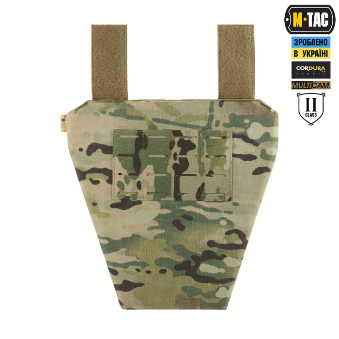 M-Tac фартух протиуламковий з балістичним пакетом 2 клас (BRONYX) Laser Cut Multicam
