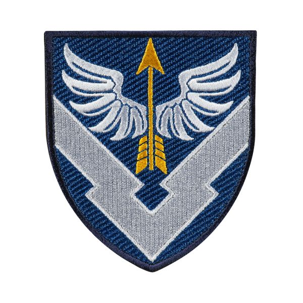 Шеврон 433 база зберігання озброєння і техніки кольоровий