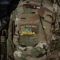 M-Tac нашивка Бог простить, ЗСУ ніколи Multicam/Yellow/Blue/GID