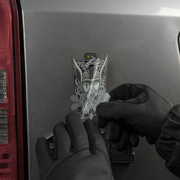 M-Tac наклейка Odin світловідбиваюча Black
