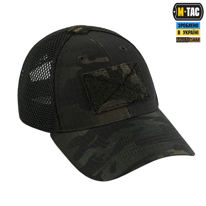 M-Tac бейсболка Elite тактична з сіткою NYCO Extreme Multicam Black