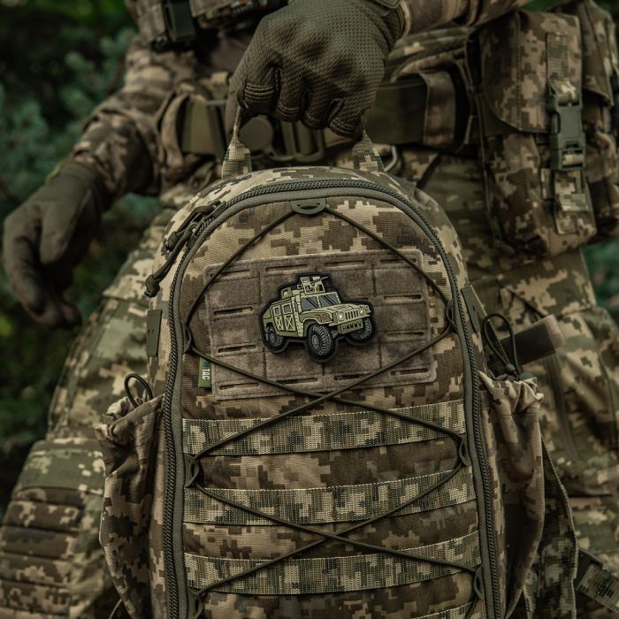 M-Tac нашивка HMMWV (PVC) olive