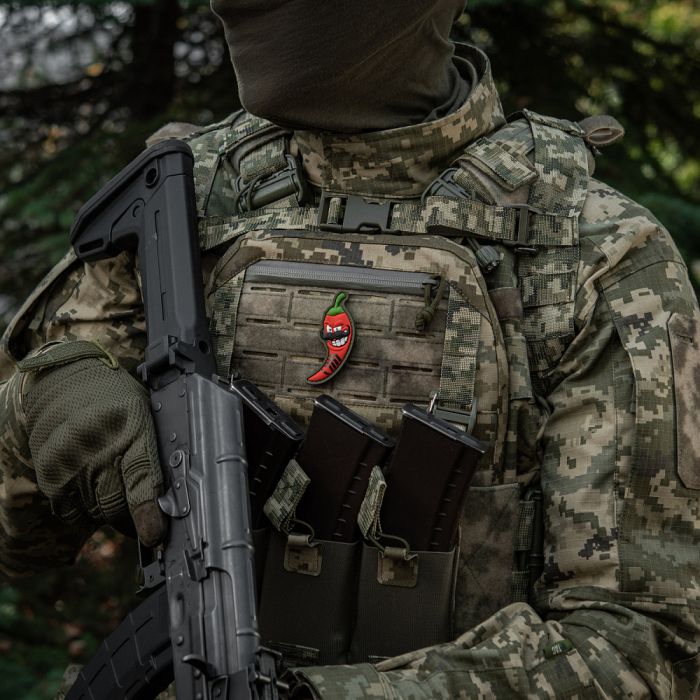 M-Tac нашивка Перчик 3D головний сержант (PVC)