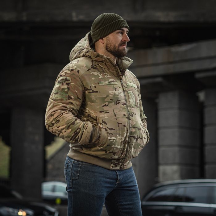 M-Tac куртка MA-1 Hooded Military Primaloft MC