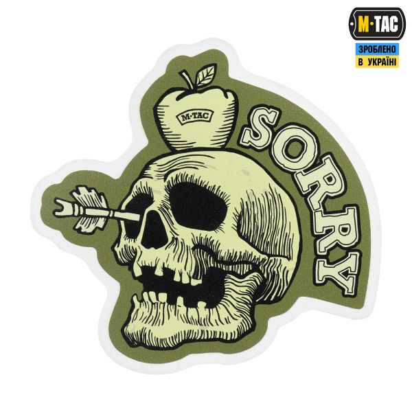 M-Tac наклейка SORRY Ranger Green