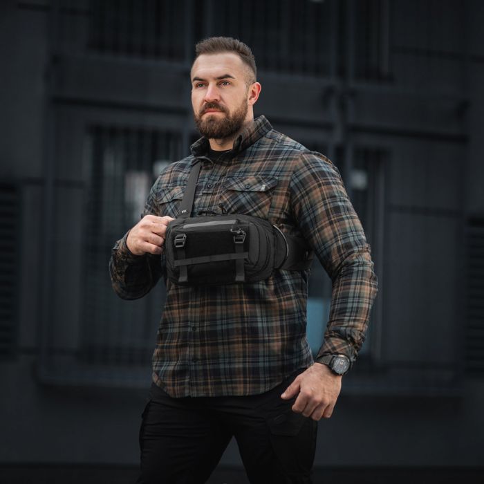 M-Tac сумка Sling Civilian Lite-NR Black