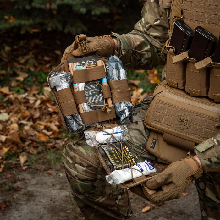 M-Tac підсумок медичний Elite Rip Off Gen.II Coyote