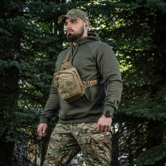 M-Tac сумка Sling Pistol Bag Elite Hex з липучкою Multicam/Coyote