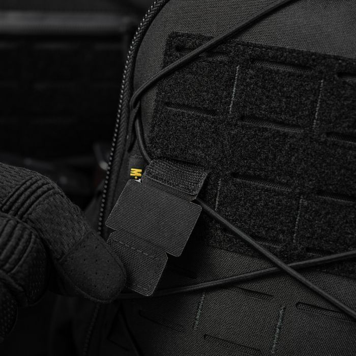 M-Tac нашивка Tiger Eyes Laser Cut (пара) Black/Green/GID