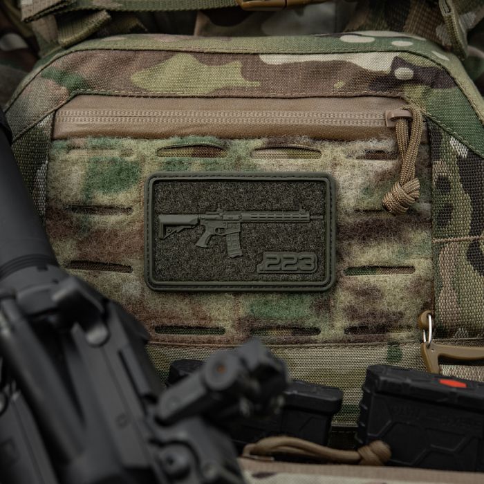 M-Tac нашивка AR-15 Velcro/PVC Ranger Green