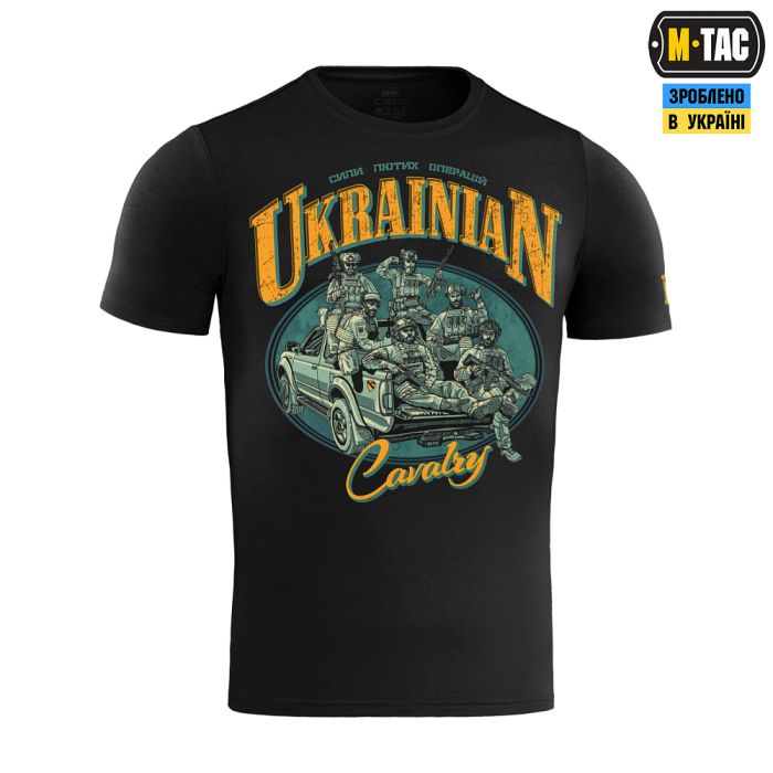 M-Tac футболка Ukrainian Cavalry Black