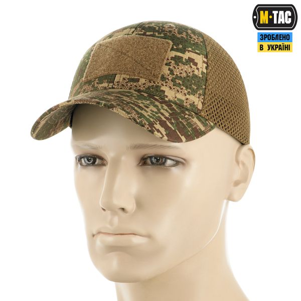 M-Tac бейсболка тактична з сіткою Rip-Stop NGU Camo