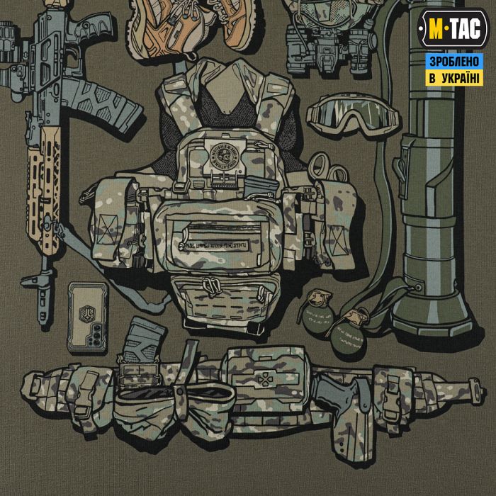M-Tac футболка My EDC Ranger Green
