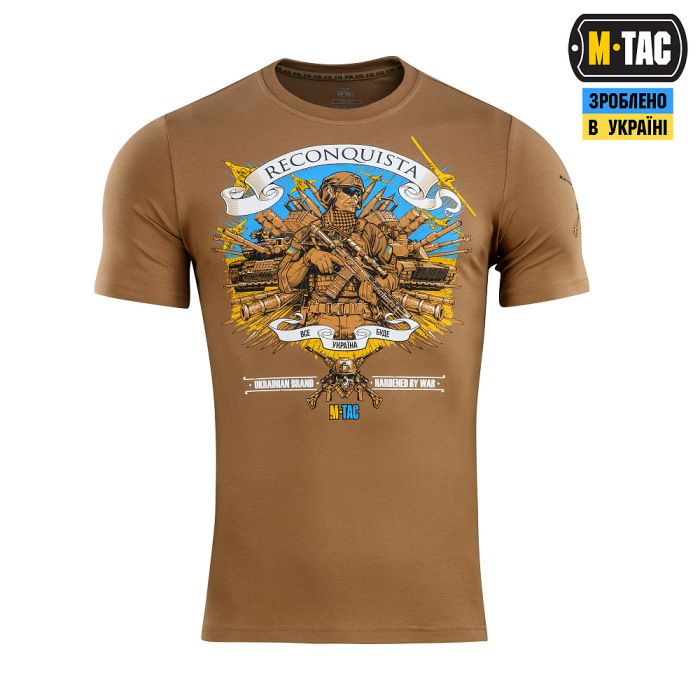 M-Tac футболка Reconquista Coyote Brown