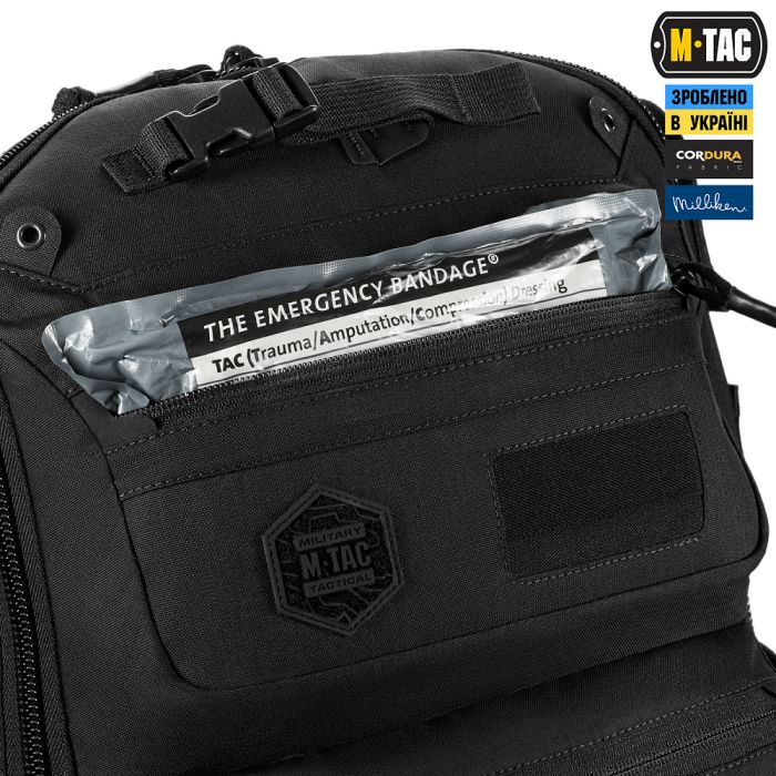 M-Tac наплічник бойового медика Elite Black