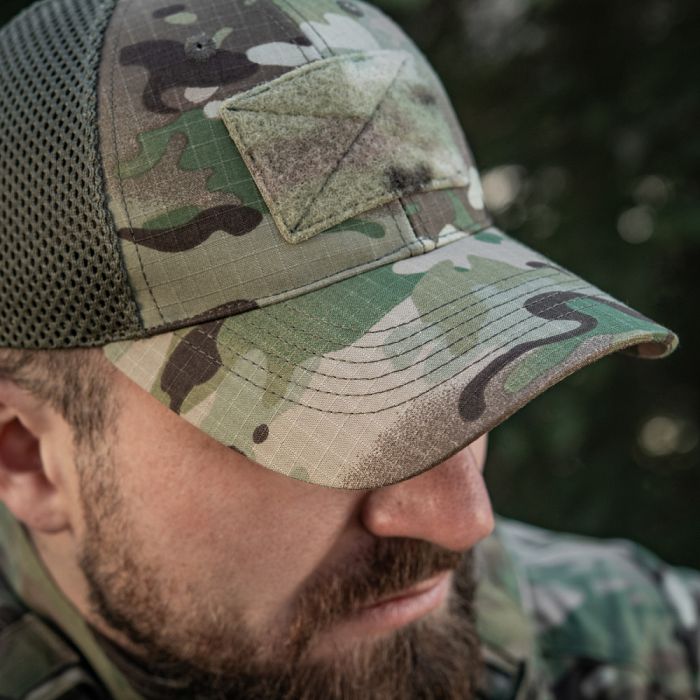 M-Tac бейсболка тактична з сіткою Rip-Stop MC
