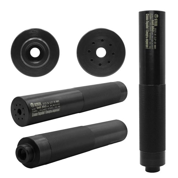 Steel Саундмодератор GEN 5 AiRx2 .223 1/2x28