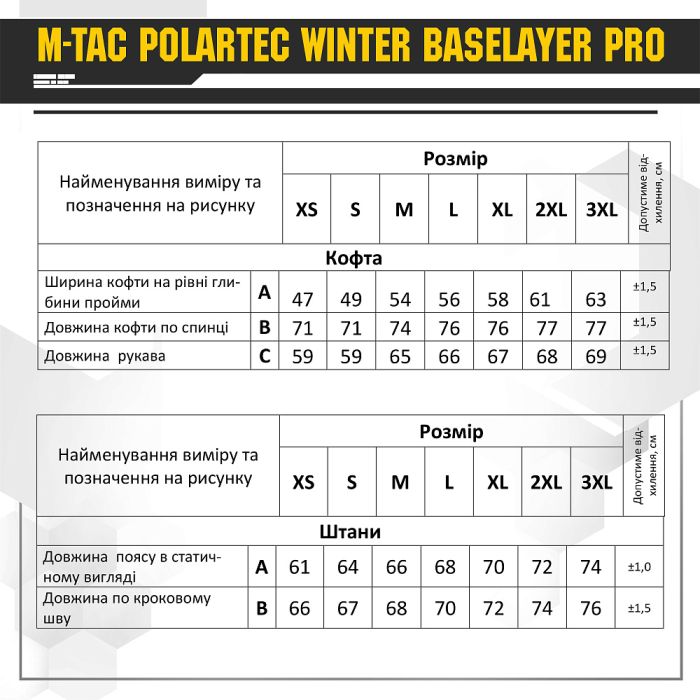 M-Tac термоштани Polartec Winter Baselayer PRO Dark Olive