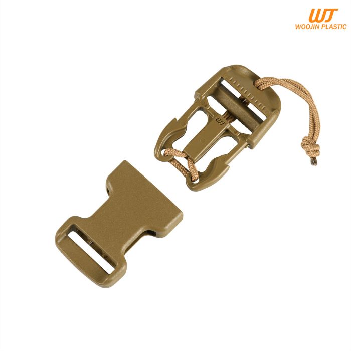 Woojin Plastic фастекс швидкого скидання Quick R/Pulling NTSR 25mm Coyote