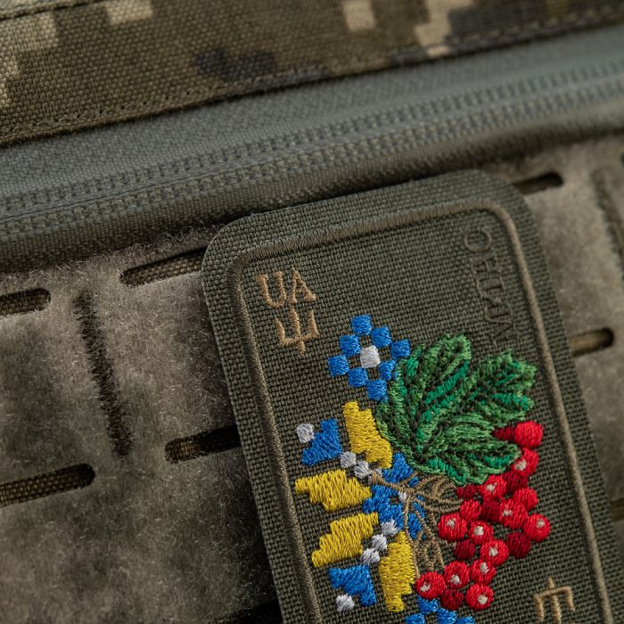 M-Tac нашивка Орнамент Калина (вишивка) Ranger Green