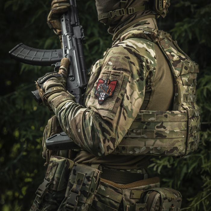 M-Tac нашивка Святослав PVC червоний