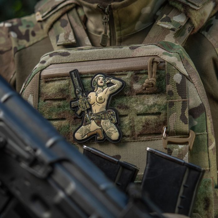 M-Tac нашивка Tactical girl №1 Skandinavik with Mjöllnir PVC MC