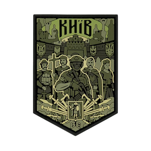 Brand Element нашивка Київ тип.2 PVC olive