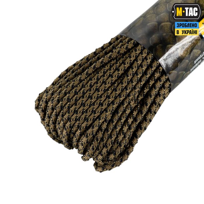 M-Tac паракорд Dragon Cord 30m Coyote/Black