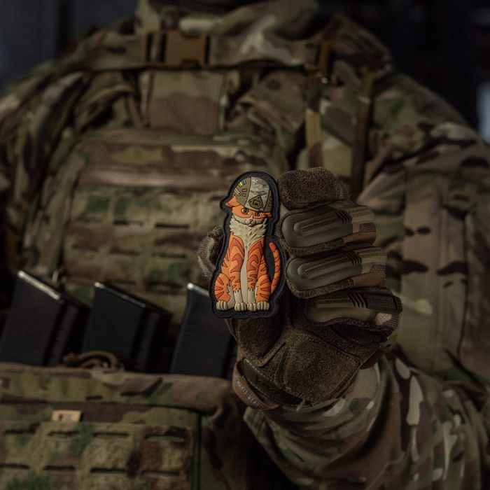 M-Tac нашивка Orange Cat PVC (MC cover)
