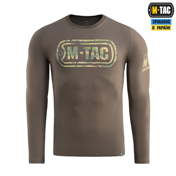 M-Tac футболка Logo довгий рукав Dark Olive