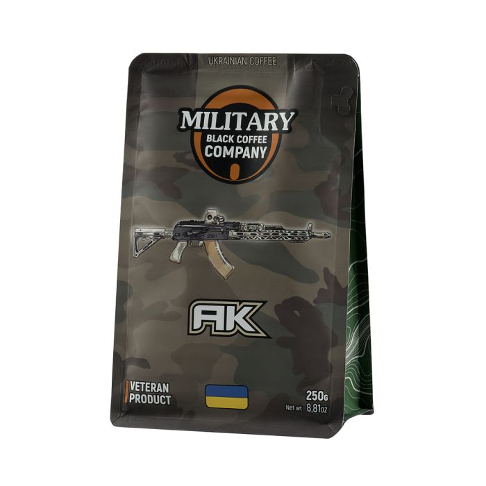 Military Black Coffee Company зерно AK-Бразілія Бурбон