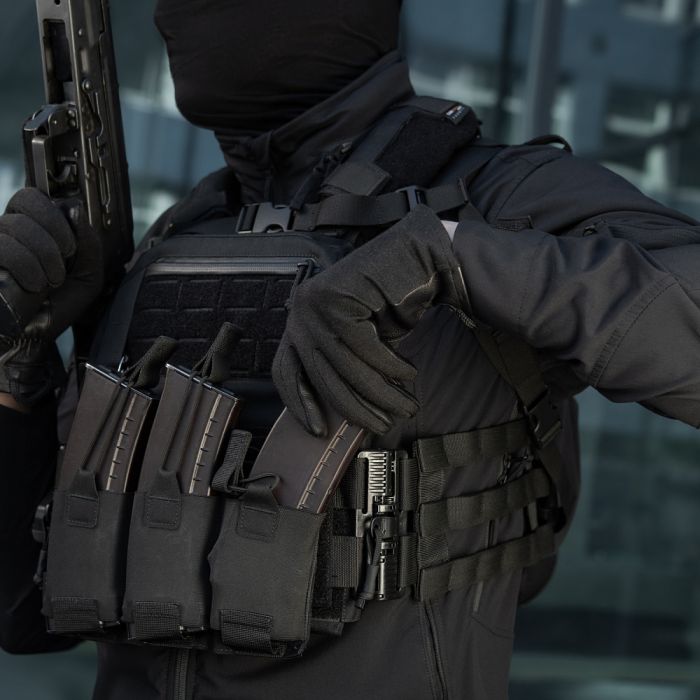 M-Tac рукавички Nomex Sport Leather Black