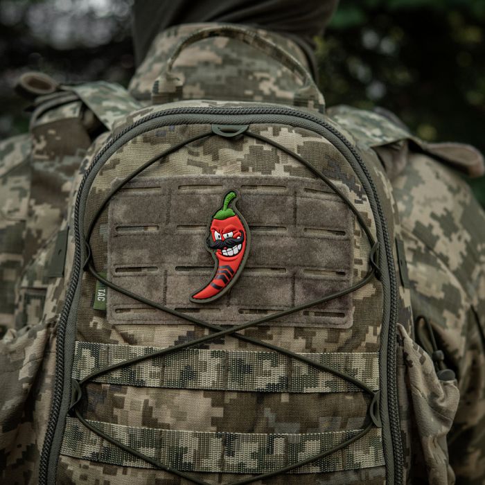 M-Tac нашивка Перчик 3D старший майстер сержант (PVC)