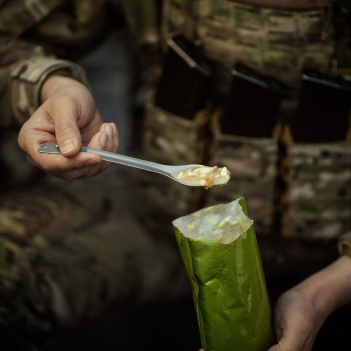 M-Tac столовий набір роз'ємний (3 елемента) Steel